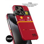 Ferrari F1 Carlos Sainz Suit Case – Apple iPhone-Compatible