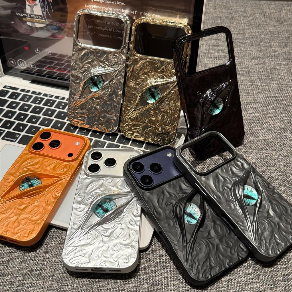 Dark Eye 3D Textured Phone Case