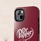 Red Dr Pepper iPhone Case