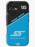 Carlos Sainz Williams F1 iPhone Case