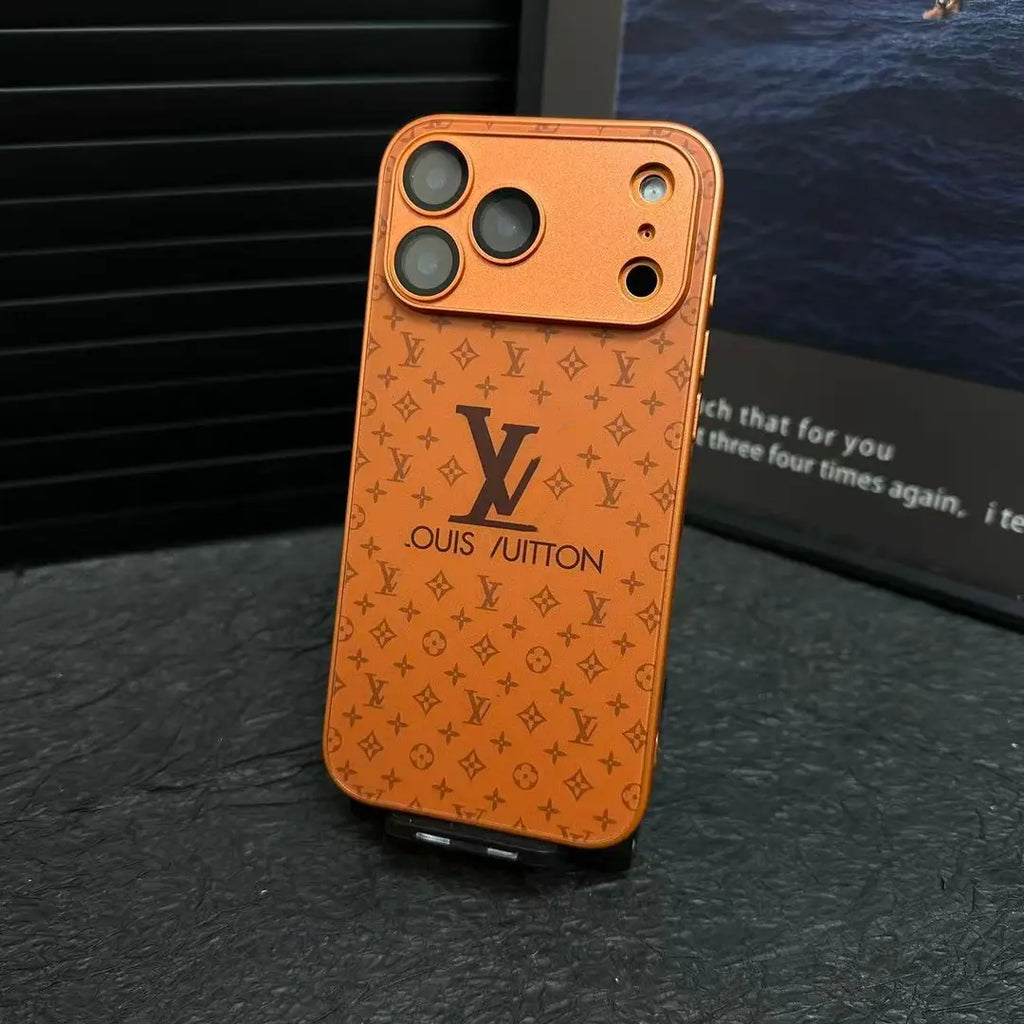 Luxury glass lens protection iPhone17 Case